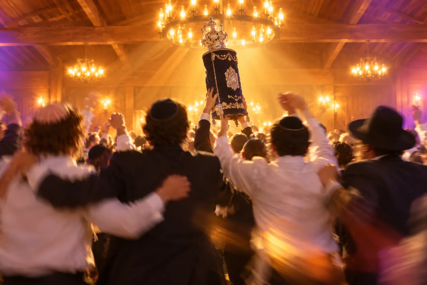 Dancing with the Torah on Simchat Torah