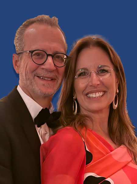Gayle and David Slossberg