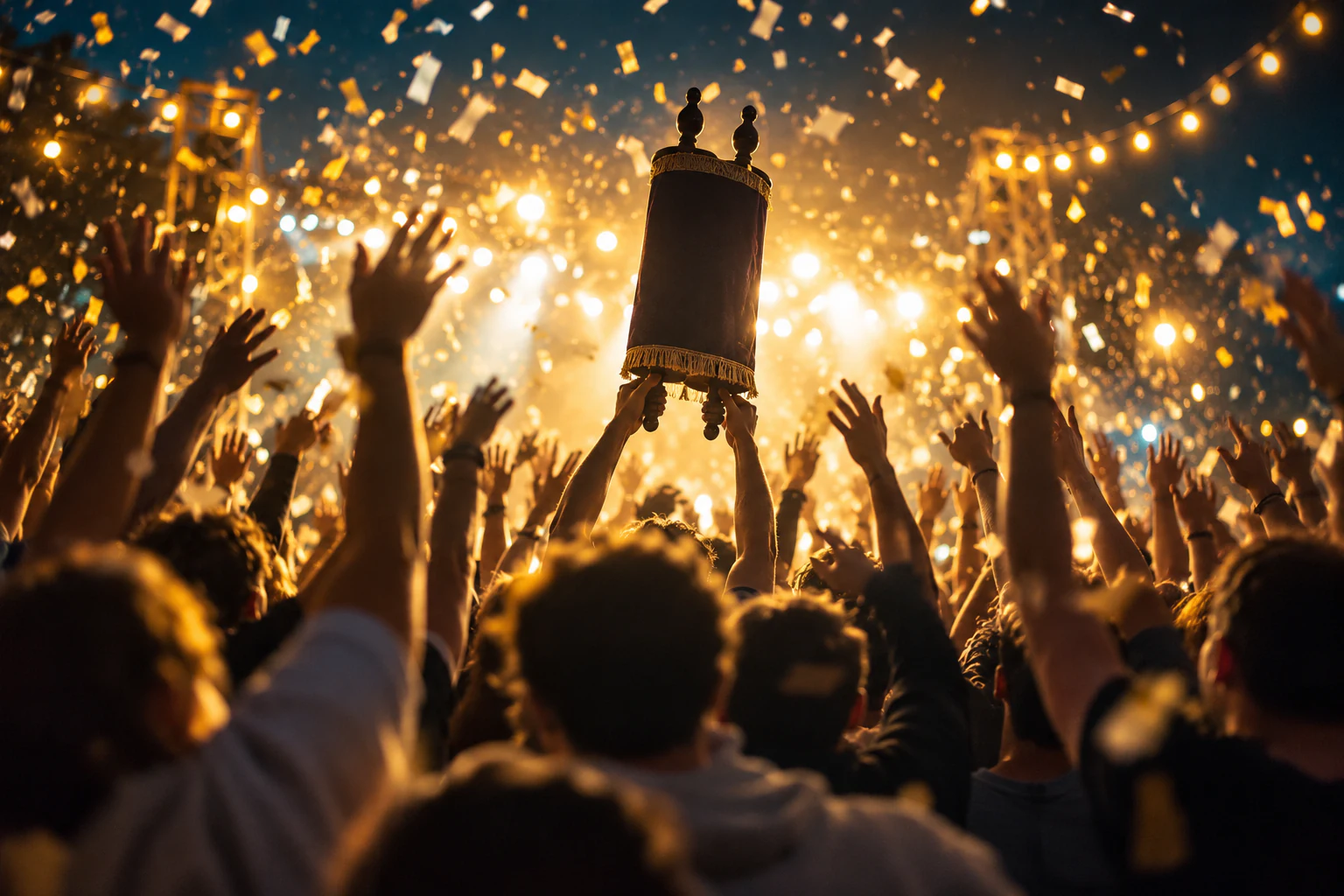 Dancing with the Torah on Simchat Torah